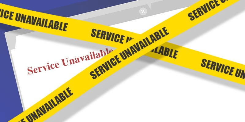 Service temporarily unavailable