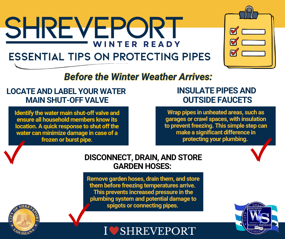 Winter Weather Protecting Pipes 2026