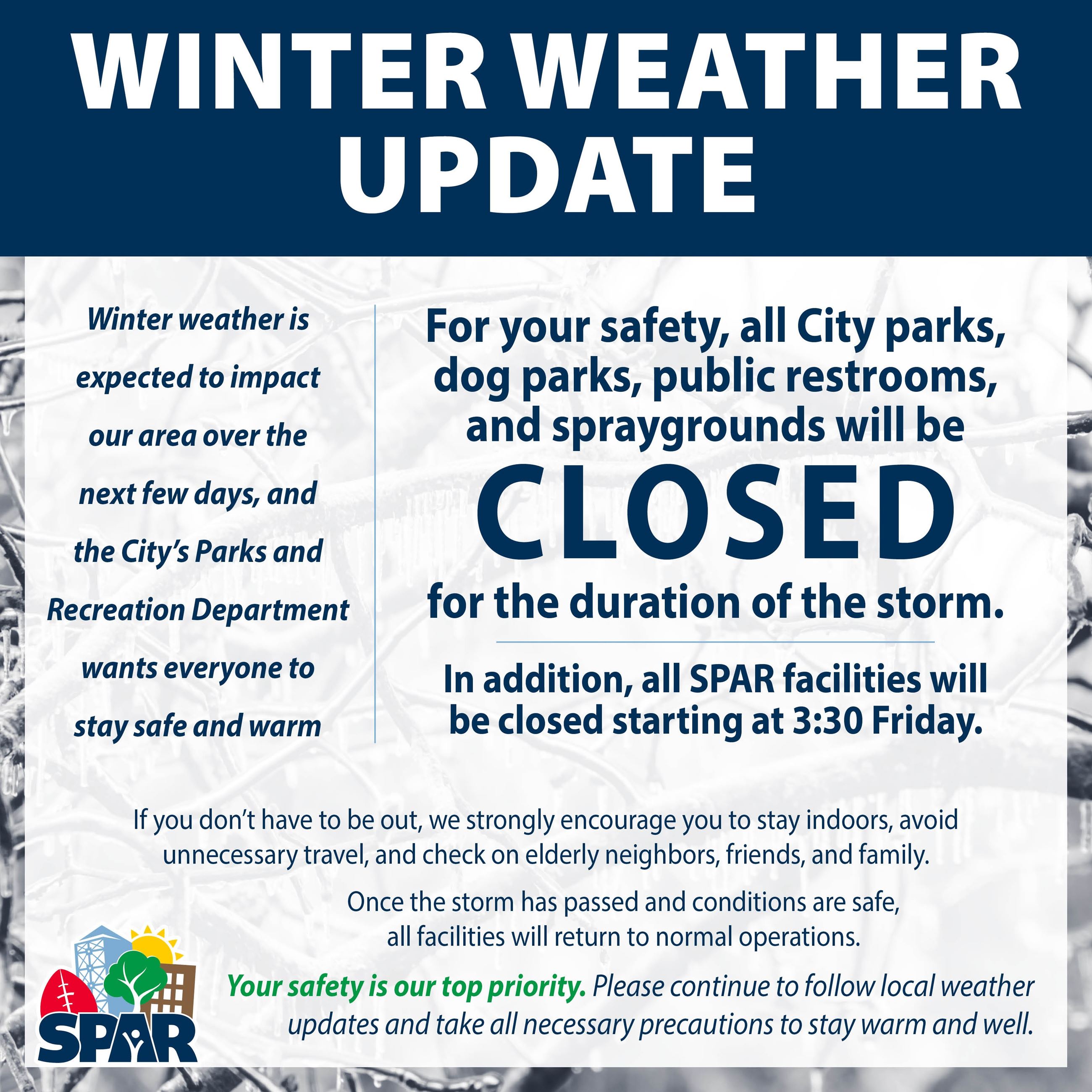 Winter Weather Update 2025